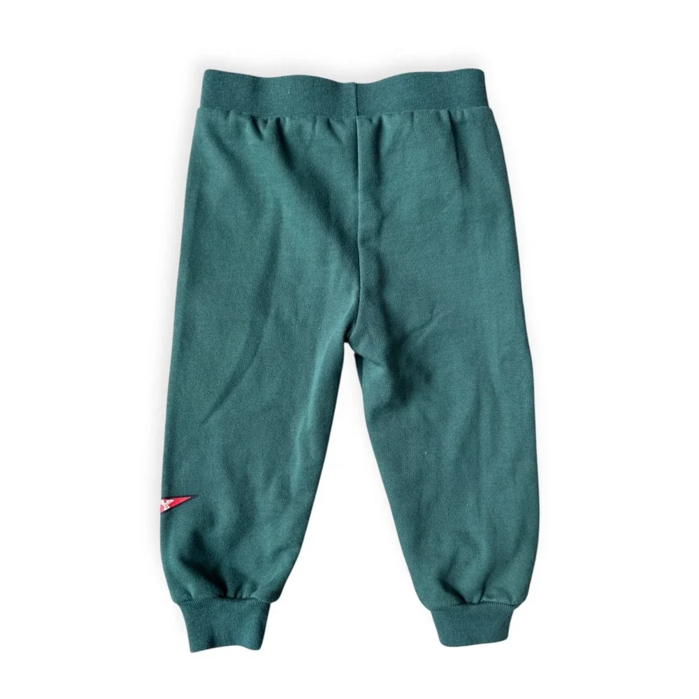 Disney Baby Mickey Mouse Green Sweatshirt‎ Jogger Set 12M